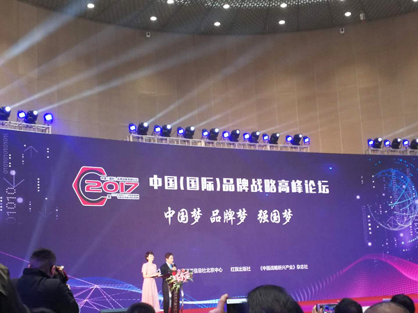 中國(guó)（國(guó)際）品牌戰(zhàn)略高峰論壇勝利召開